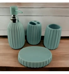 Набор для ванной комнаты «Нежно-голубой» купить в интернет магазине подарков ПраздникШоп