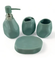 Набор для ванной комнаты «Нежно- голубой» купить в интернет магазине подарков ПраздникШоп