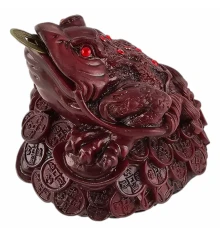 Статуэтка жаба «Жаба Богатства» (11.5×9.5×9.5 см) купить в интернет магазине подарков ПраздникШоп