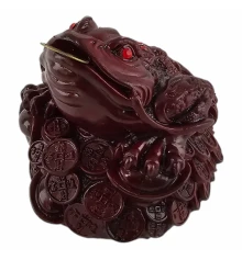 Статуэтка жаба «Жаба Богатства» (11.5×9.5×9.5 см) купить в интернет магазине подарков ПраздникШоп