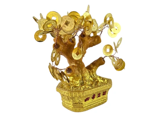 Денежное дерево «Монетный Бонсай: путь к обогащению» (15×9×7 см) купить в интернет магазине подарков ПраздникШоп