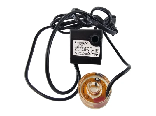 Насос для фонтана с цветной подсветкой (3 Вт) (180 л/ч) (h max 48-55 cm) купить в интернет магазине подарков ПраздникШоп