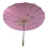 Зонтик из бамбука и шелка розовый (55×82 см) купить в интернет магазине подарков ПраздникШоп