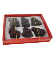 Слоны каменная крошка (н-р/6 шт.) (17.5×13.3×3.5 см) купить в интернет магазине подарков ПраздникШоп