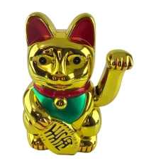 Кошка Манэки-нэко машущая лапой (20.5×14.5×12 см) купить в интернет магазине подарков ПраздникШоп