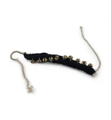 Колокольчики для танцев черные (10 колокольчиков) купить в интернет магазине подарков ПраздникШоп