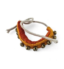 Колокольчики для танцев оранжевые (10 колокольчиков) купить в интернет магазине подарков ПраздникШоп