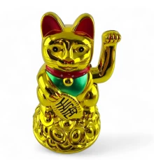 Кошка Манэки-нэко машущая лапой (16×10.8×10.4 см) купить в интернет магазине подарков ПраздникШоп