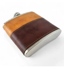 Фляга из нерж.стали (170 мл) (11×9.5×2 см) купить в интернет магазине подарков ПраздникШоп