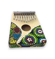 Калимба с Индонезийской росписью «Мелодичная Экзотика» (17×11.7×2.5 см) купить в интернет магазине подарков ПраздникШоп