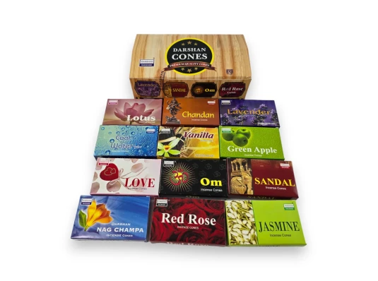 Collection Cones (Конусы в ассортименте 12 шт.) (Darshan) конусы купить в интернет магазине подарков ПраздникШоп