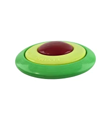 Фрисби красно-желто-зеленая (летающая тарелка) (d-23 см) купить в интернет магазине подарков ПраздникШоп