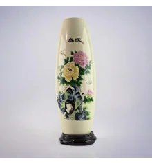 Ваза фарфоровая на подставке «Пионы» (26×6.3х купить в интернет магазине подарков ПраздникШоп