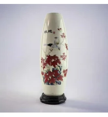 Ваза фарфоровая на подставке «Птицы на ветке» (26×6.3х купить в интернет магазине подарков ПраздникШоп