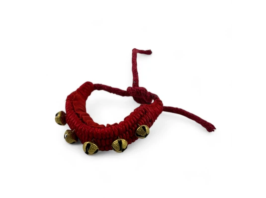 Колокольчики для танцев красные (5 колокольчиков) купить в интернет магазине подарков ПраздникШоп