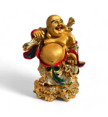 Хотей с тыквой горлянкой золотой (55 см) купить в интернет магазине подарков ПраздникШоп