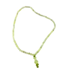 Ожерелье нефритовое с кулоном «Кувшин» (22.5 см) купить в интернет магазине подарков ПраздникШоп