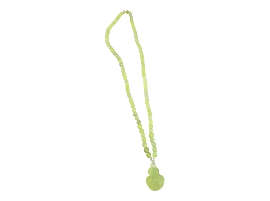 Ожерелье нефритовое с кулоном «Амулет Гармонии» (30 см) купить в интернет магазине подарков ПраздникШоп