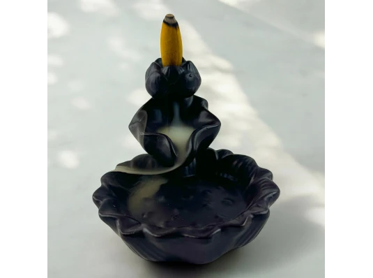 Подставка под благовония Back Flow «Лотос» (9.6×11.5×13.4 см) купить в интернет магазине подарков ПраздникШоп