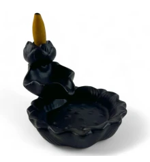 Подставка под благовония Back Flow «Лотос» (9.6×11.5×13.4 см) купить в интернет магазине подарков ПраздникШоп