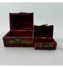 Сундучки набор 2 шт. (9×12.7×9.5 см 6×8.7×6 см) купить в интернет магазине подарков ПраздникШоп