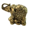 Слон на монетах «Бронзовое богатство» (6×4.5×8 см)