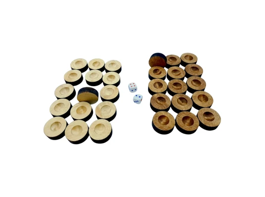 Фишки для нард (д-28мм купить в интернет магазине подарков ПраздникШоп