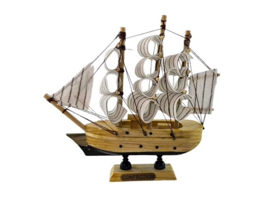 Модель парусника на подставке «Ветер Свободы» (14×12.5×3.3 см) купить в интернет магазине подарков ПраздникШоп