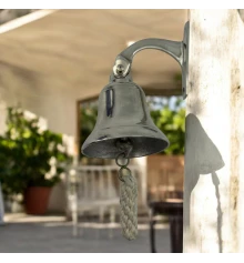 Колокол рында бронзовый хром (d-7.5 см купить в интернет магазине подарков ПраздникШоп