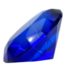 Кристалл хрустальный синий (7.9×4.7 см) купить в интернет магазине подарков ПраздникШоп