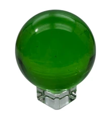 Шар хрустальный на подставке зеленый (5.8 см) купить в интернет магазине подарков ПраздникШоп