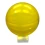 Шар хрустальный на подставке желтый (d-10.5 см) купить в интернет магазине подарков ПраздникШоп