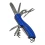Нож складной с набором инструментов мультитул синий (10 в 1) (9.5 см) купить в интернет магазине подарков ПраздникШоп