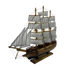 Модель парусника на подставке (40×34×6.5 см) купить в интернет магазине подарков ПраздникШоп