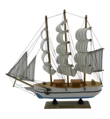 Модель парусника на подставке (31×31.5×5.5 см) купить в интернет магазине подарков ПраздникШоп