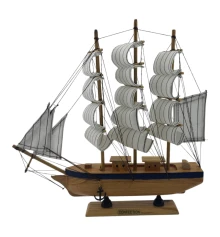 Модель парусника на подставке (31×31.5×5.5 см) купить в интернет магазине подарков ПраздникШоп