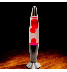 Лава Лампа красная (34×9×9 см) B купить в интернет магазине подарков ПраздникШоп