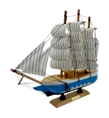 Модель парусника на подставке (24) (24.5×24×6 см) купить в интернет магазине подарков ПраздникШоп