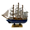 Модель вітрильника на підставці «Морська мрія» (14×12.5×3.3 см)