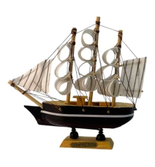 Модель парусника на подставке «Морская мечта» (14×12.5×3.3 см) купить в интернет магазине подарков ПраздникШоп
