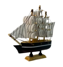 Модель парусника на подставке «Морская мечта» (14×12.5×3.3 см) купить в интернет магазине подарков ПраздникШоп