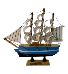 Модель парусника на подставке «Морская мечта» (14×12.5×3.3 см) купить в интернет магазине подарков ПраздникШоп