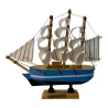 Модель вітрильника на підставці «Морська мрія» (14×12.5×3.3 см)