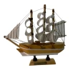 Модель вітрильника на підставці «Морська мрія» (14×12.5×3.3 см)