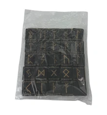 Руны «Скандинавские» темные с орнаментом купить в интернет магазине подарков ПраздникШоп