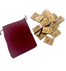 Руны «Кельтские руны Огам» (руны Друидов) светлые купить в интернет магазине подарков ПраздникШоп