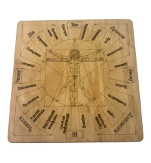 Таблица для работы с маятником «Магические воздействия» купить в интернет магазине подарков ПраздникШоп