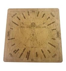 Таблица для работы с маятником «Магические воздействия» купить в интернет магазине подарков ПраздникШоп