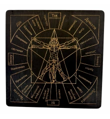 Таблица для работы с маятником «Магические воздействия» купить в интернет магазине подарков ПраздникШоп