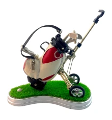 Письменный набор «Гольф» (pul cart) (20×20.5×11.5 см) красный купить в интернет магазине подарков ПраздникШоп